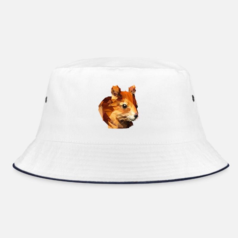 Polygon Squirrel Bucket Hat
