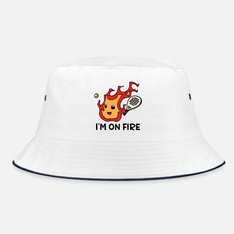 Player Padel Statement Training Racket Tournament Bucket Hat