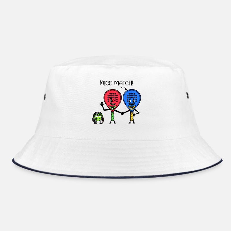 Racket Player Statement Padel Balls Padel Team Bucket Hat