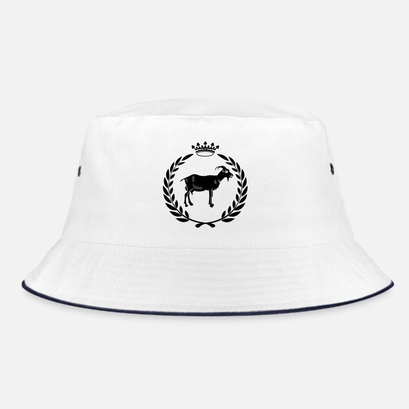 Bester Ziegen- oder Käse-Lorbeerkranz Bucket Hat