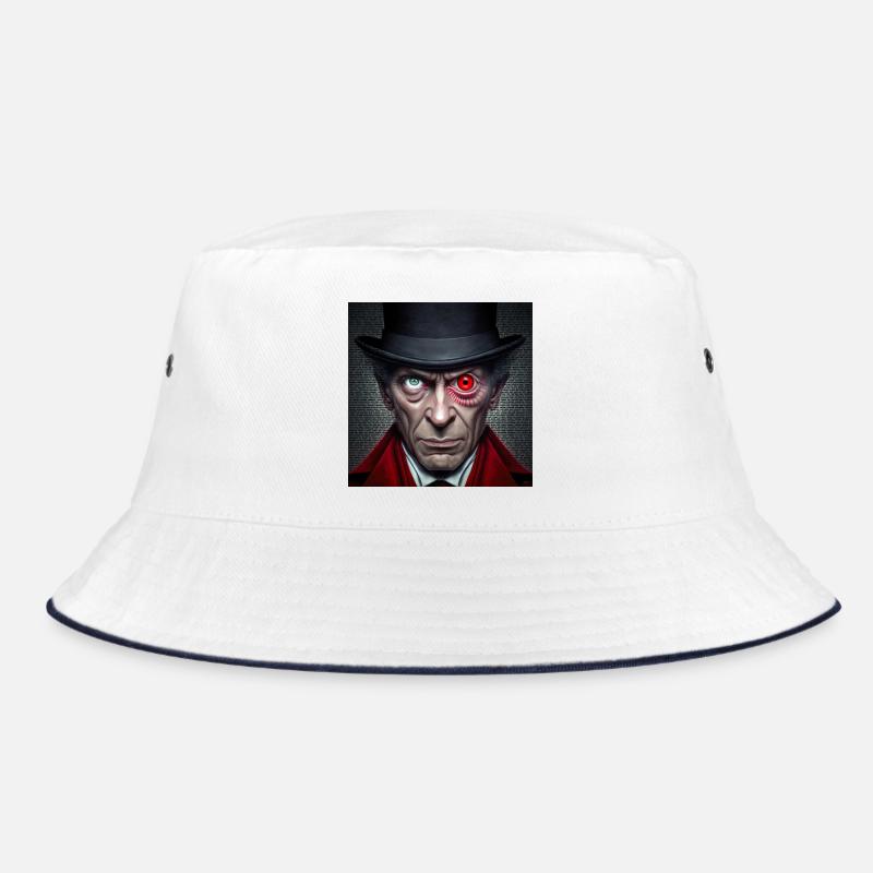 Visage double œil rouge vert- Conspircay Bob