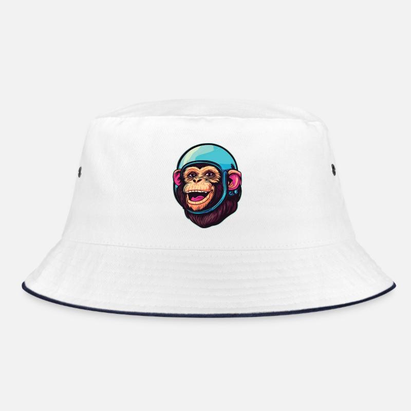 Weltraum-Affe Bucket Hat