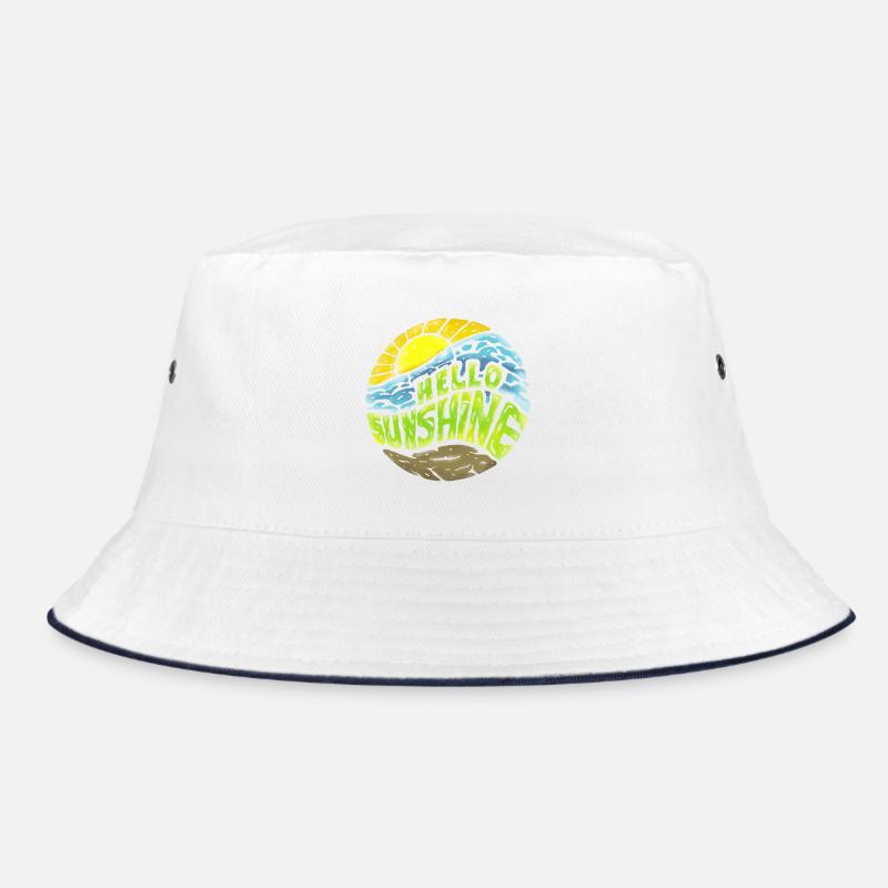 Summer, sun, favorite time! Hello Sunshine! Bucket Hat