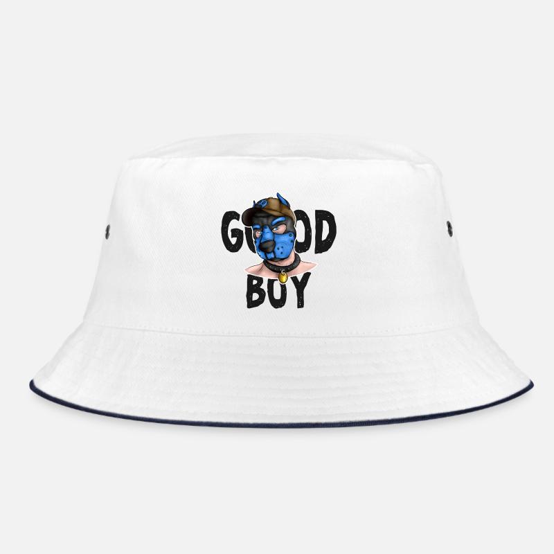 GoodBoyBlue - Bob - blanc/marine