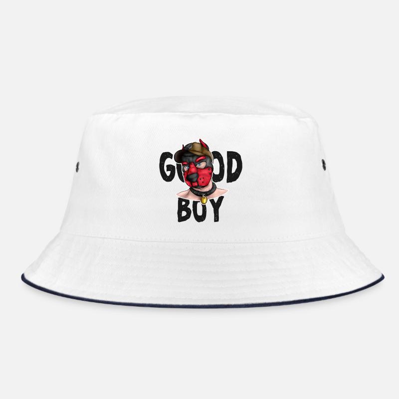 GoodBoyRed - Bob - blanc/marine