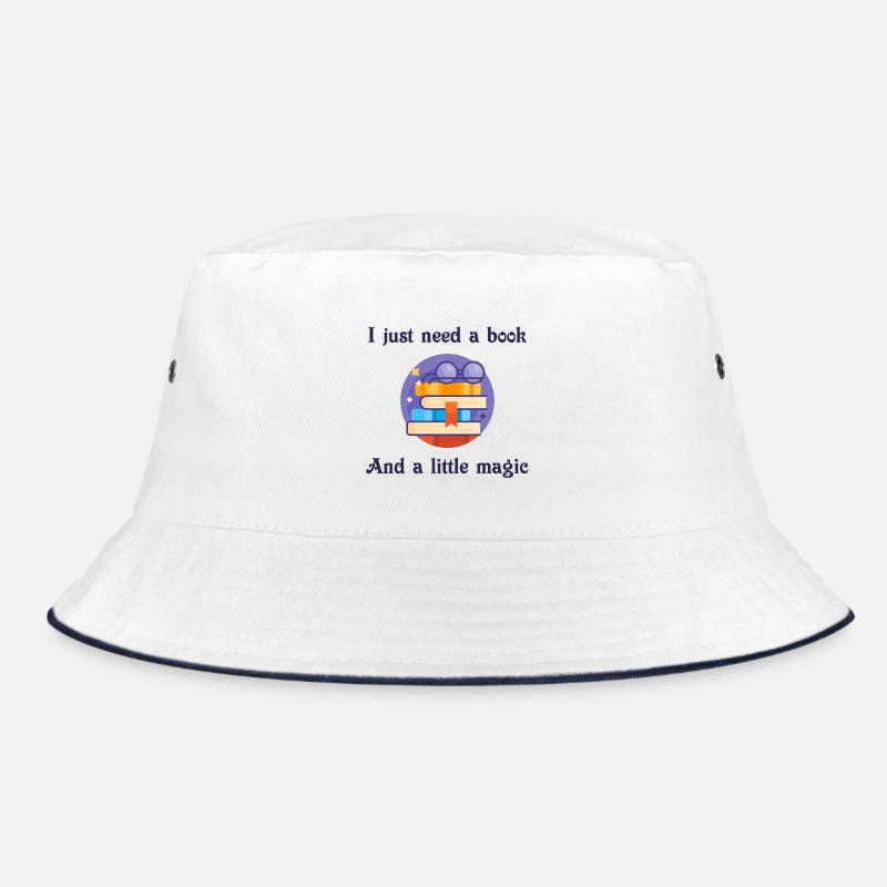I just need a book and a little magic. Wizard Bucket Hat