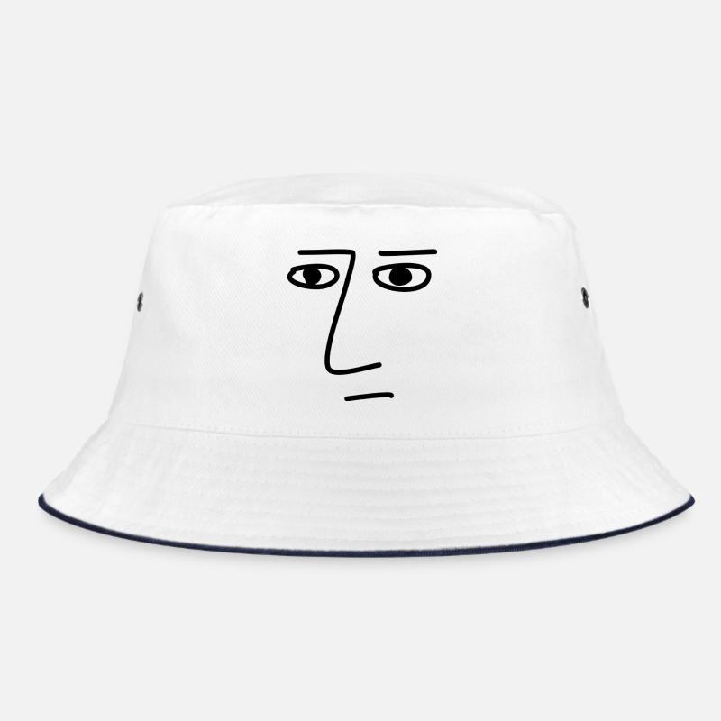 Art Face Künstler Mann Bucket Hat