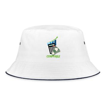 Comptable - Bob - blanc/marine - Devant