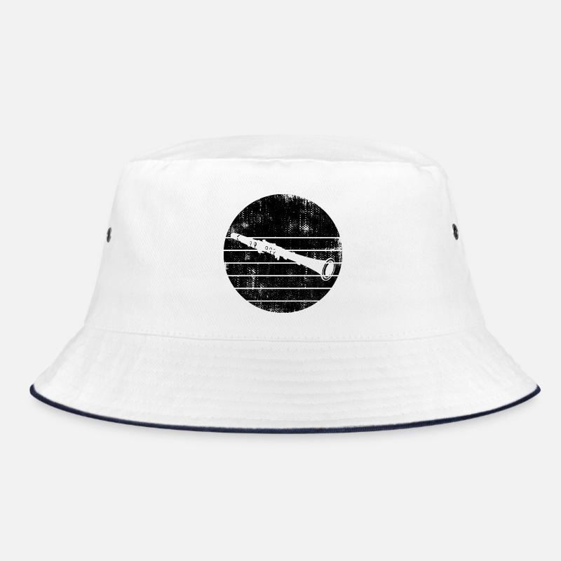 Clarinet Drawing Bucket Hat