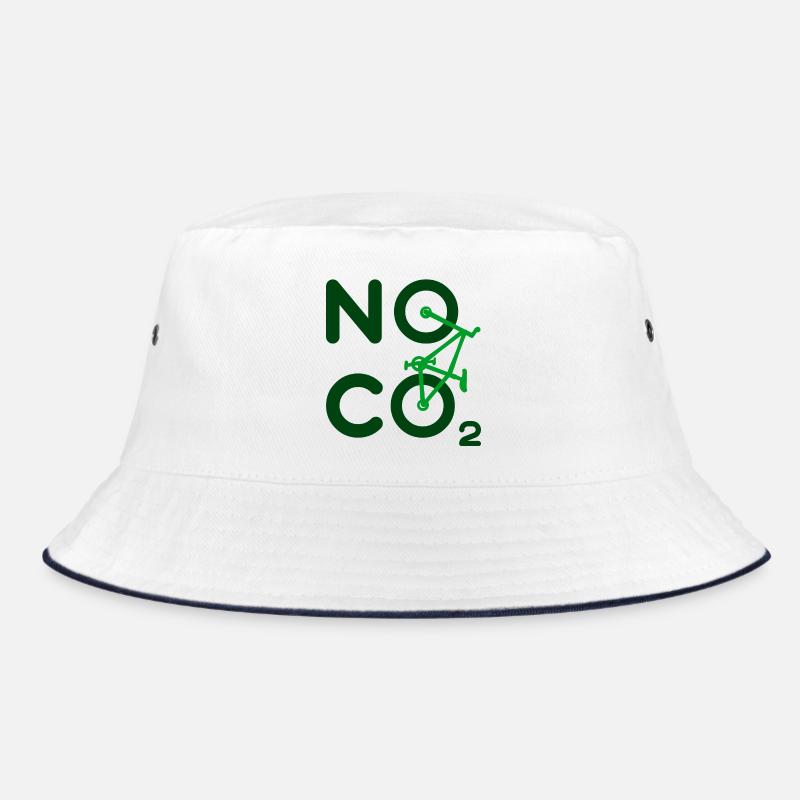 Umwelt Co2 Statement Klimawandel Naturschutz Erde Bucket Hat