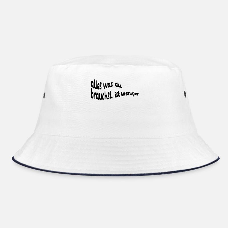 Umweltschützer Umwelt Statement Erde Umweltschutz - Bucket Hat - Weiß/Navy