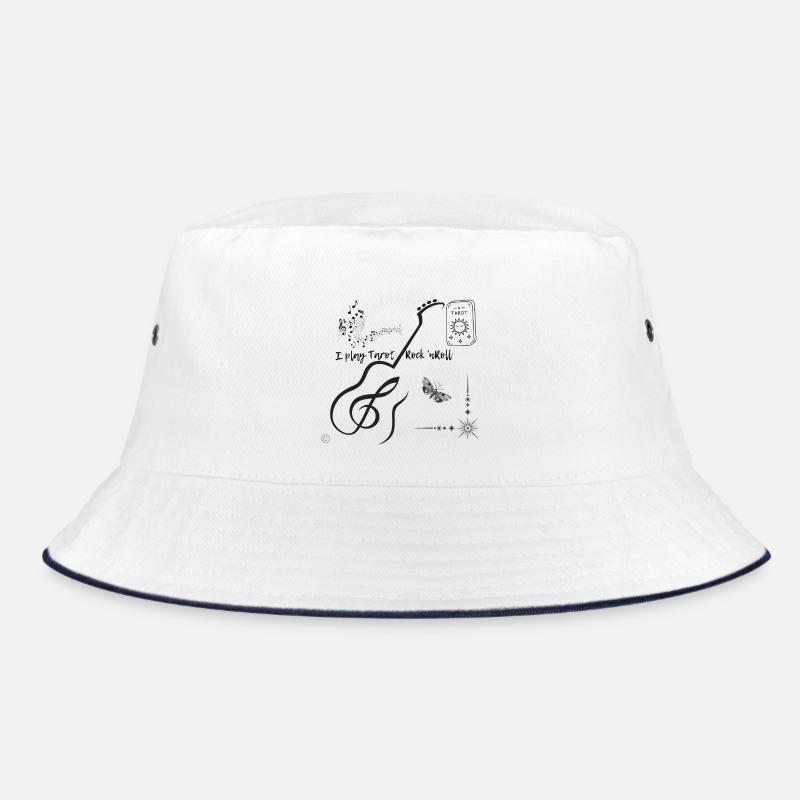 Gitarenlinie mit Sternenstrahl Bucket Hat