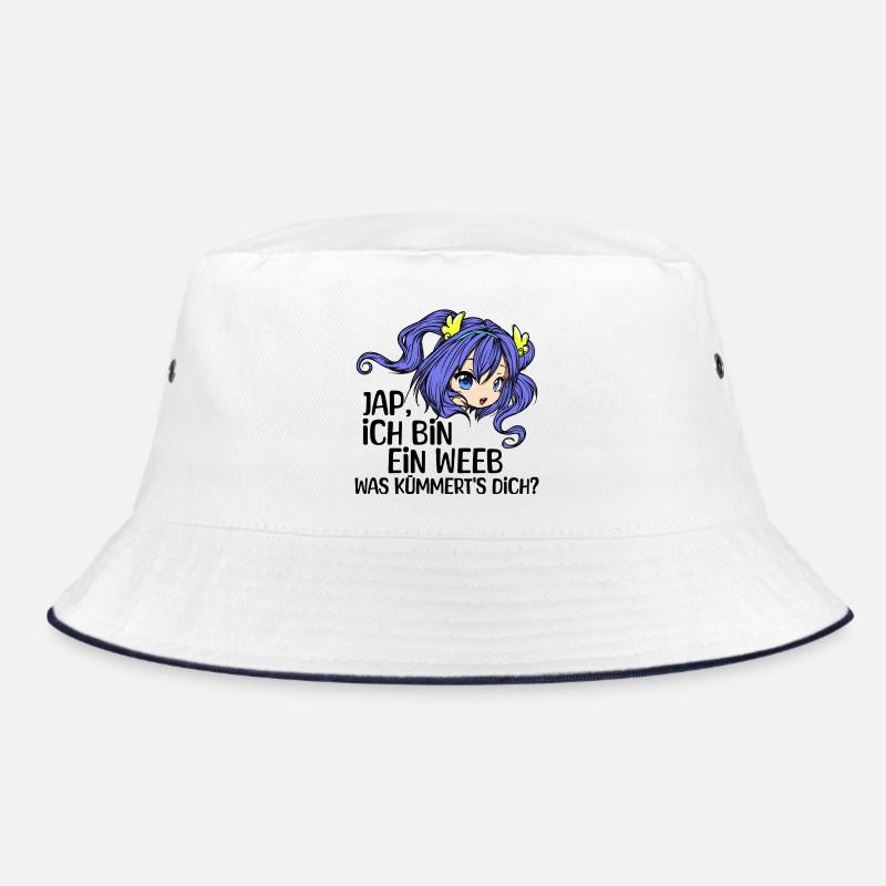 Comic Mädchen Anime Mangastyle Manga Statement Bucket Hat