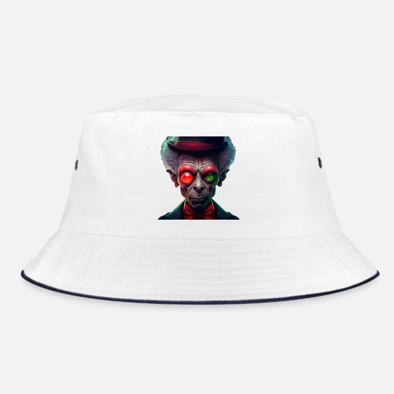 Funky Alien 04 Bucket Hat