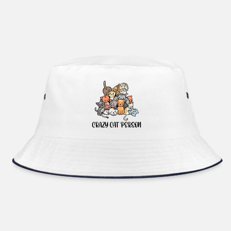 Haustiere Katze Statement Knuddeltier Heimtier Bucket Hat