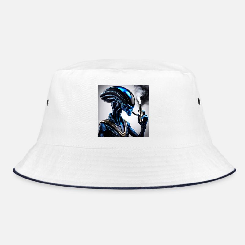 Blauer Droid Dampfer Vibe Bucket Hat