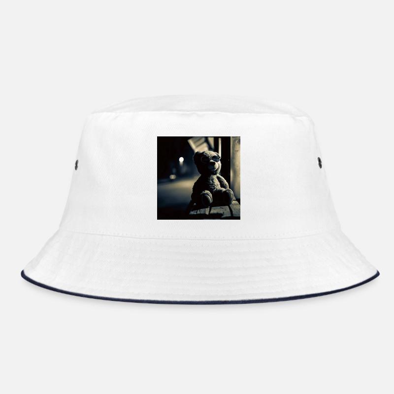 Teddy Noir Bucket Hat