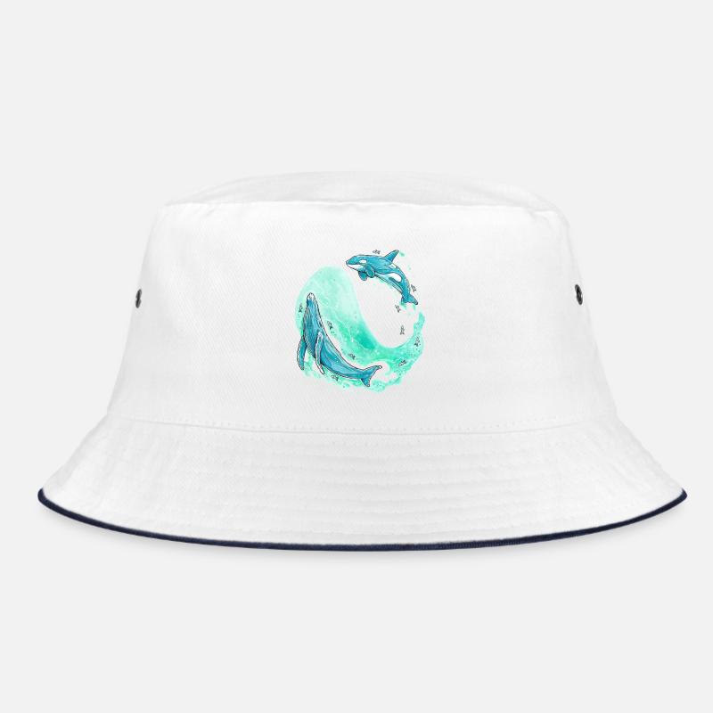 Whale Wave Bucket Hat