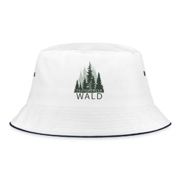 Teutoburger Wald - Bucket Hat - Weiß/Navy - Vorne