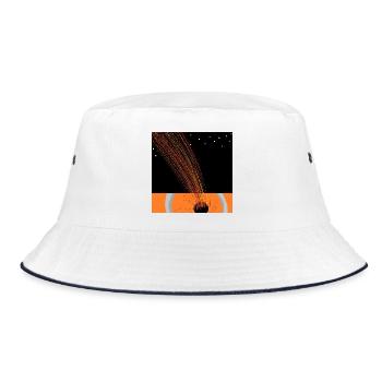 Sternenfeuer in der Schlucht - Bucket Hat - Weiß/Navy - Vorne