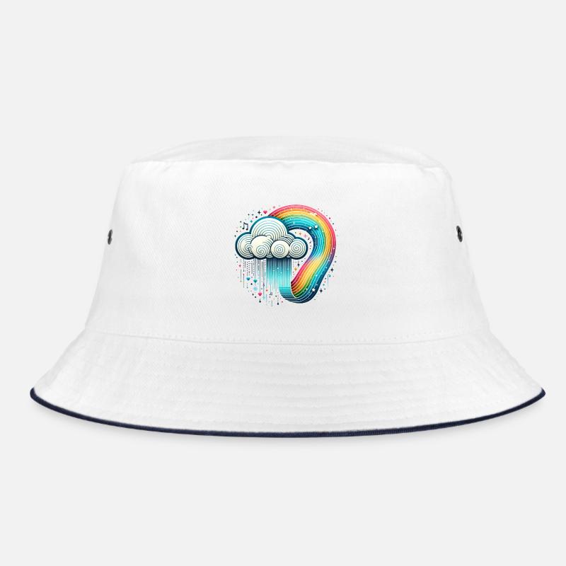 Regenbogen Wolke Bucket Hat