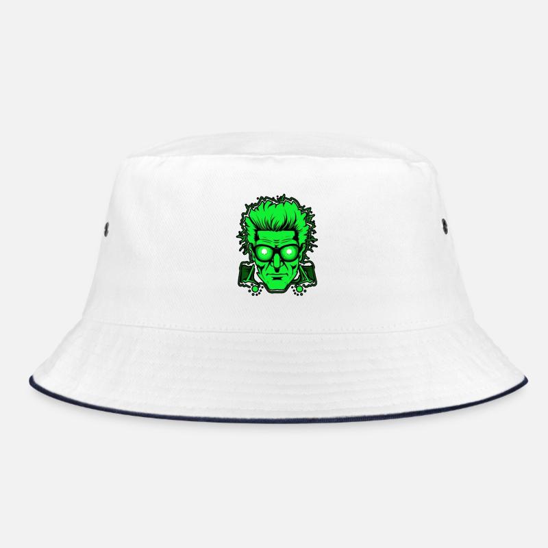 Green Face Bucket Hat