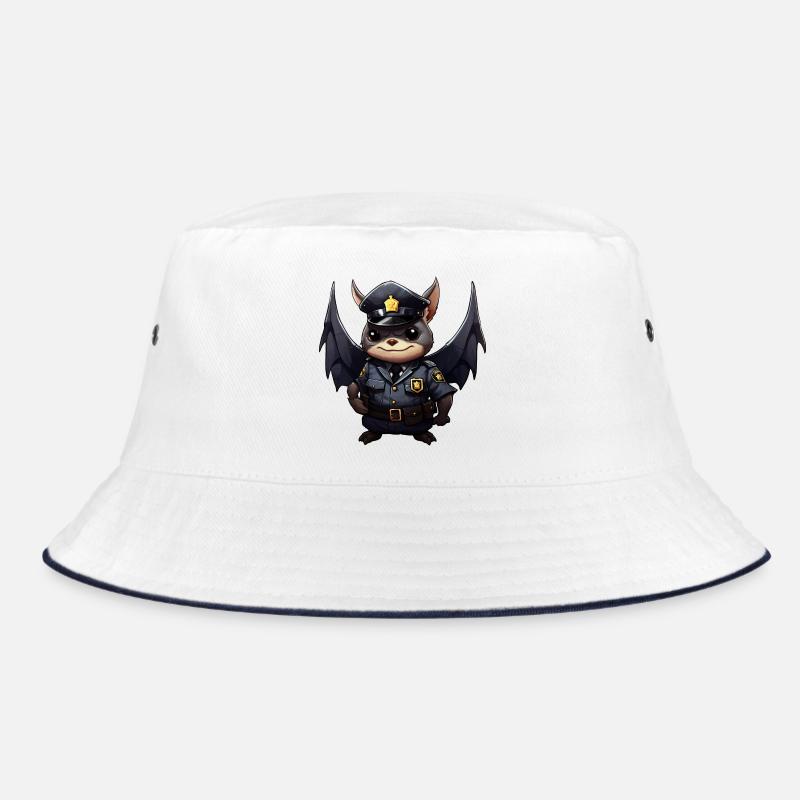 Polizei Fledermaus Bucket Hat
