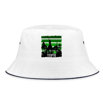 Teutoburger Wald - Bucket Hat - Weiß/Navy - Vorne