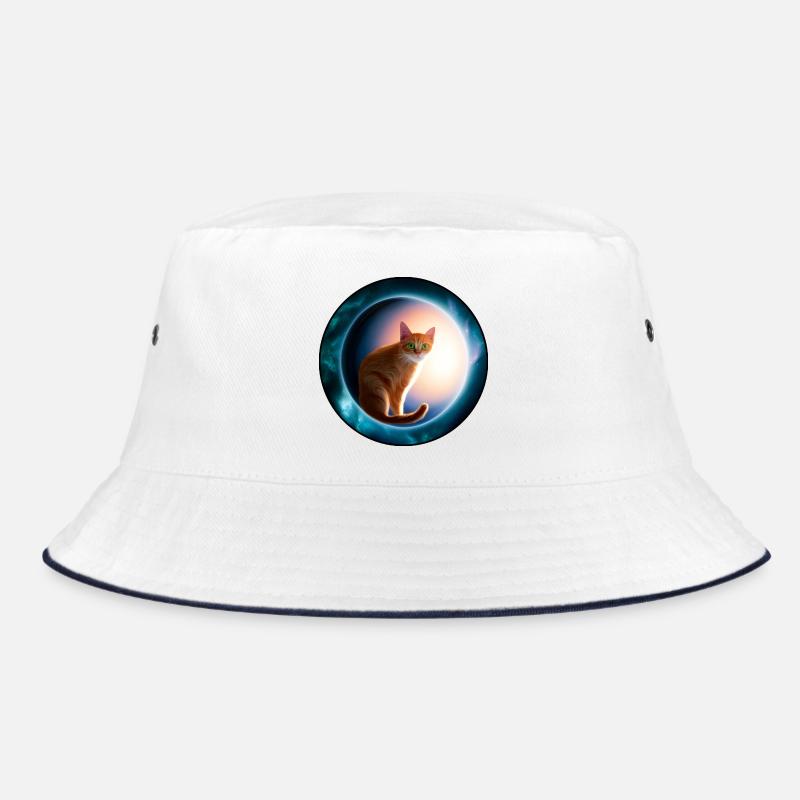 Katzen im kosmischen Orbit Bucket Hat