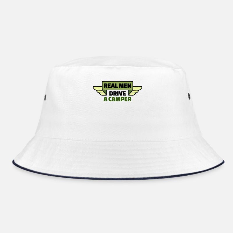 Camper Camping Statement Wanderer Wohnmobil Urlaub Bucket Hat