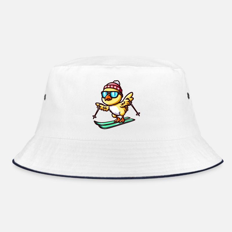 Chicken Chicks on Skis - Cuter Bucket Hat