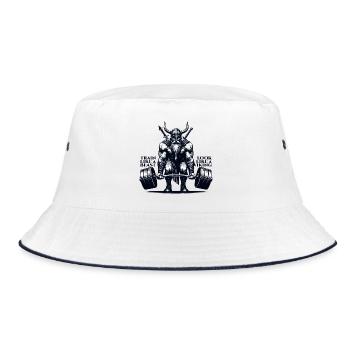 Cadeau de soulevé de terre Viking - Bob - blanc/marine - Devant