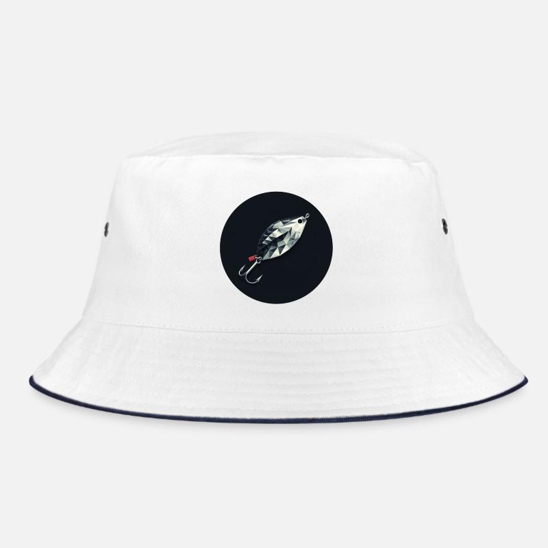 Blinker Köder Diamond Lure Emblem - Bucket Hat - Weiß/Navy