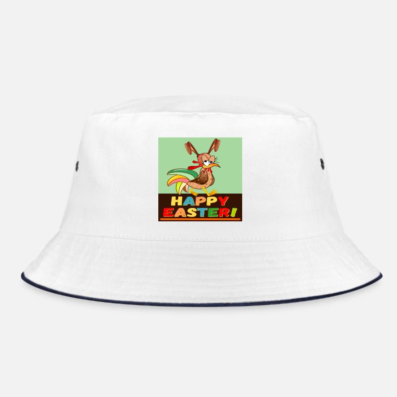 HAPPY EASTER RABBIT EARS | CHICKEN COSTUME Bucket Hat