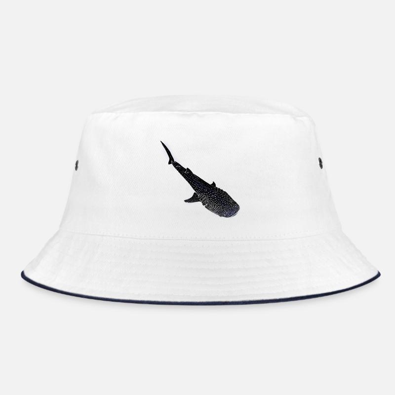 Walhai Leuchtende Silhouette Bucket Hat