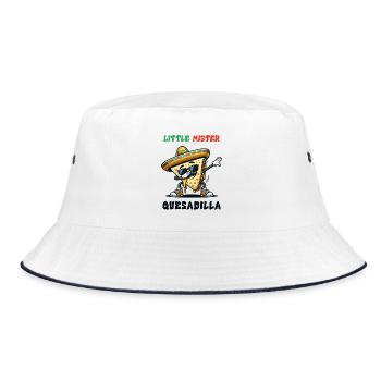 Little Mister Quesadilla Food Dabbing Mexique - Bob - blanc/marine - Devant
