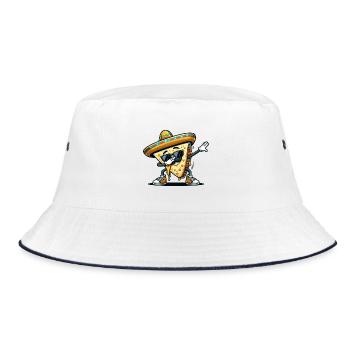 Quesadillas Nourriture Dabbing Mexique - Bob - blanc/marine - Devant
