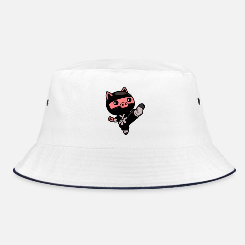 Ninja-Schwein Bucket Hat