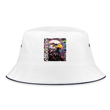 Design autrichien avec aigle pour les Autrichiens - Bob - blanc/marine - Devant