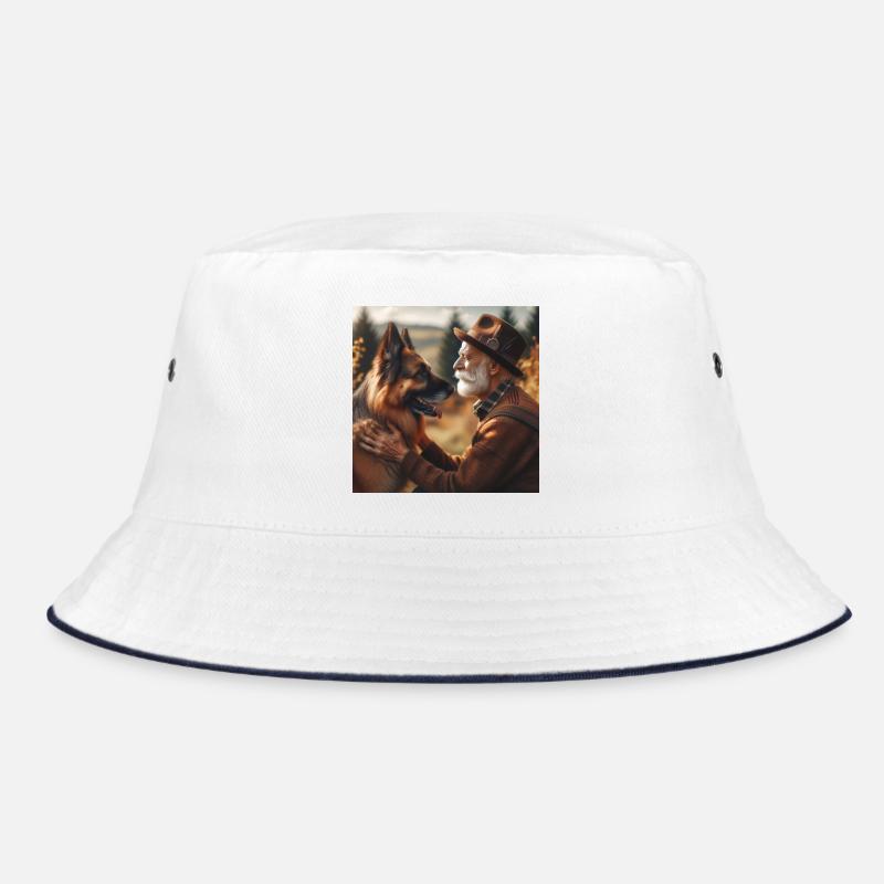 German Shepherd Art Bucket Hat