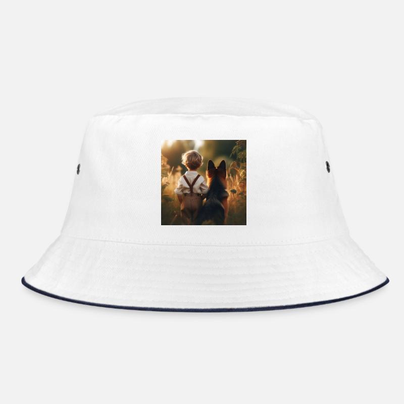 German Shepherd Art Bucket Hat