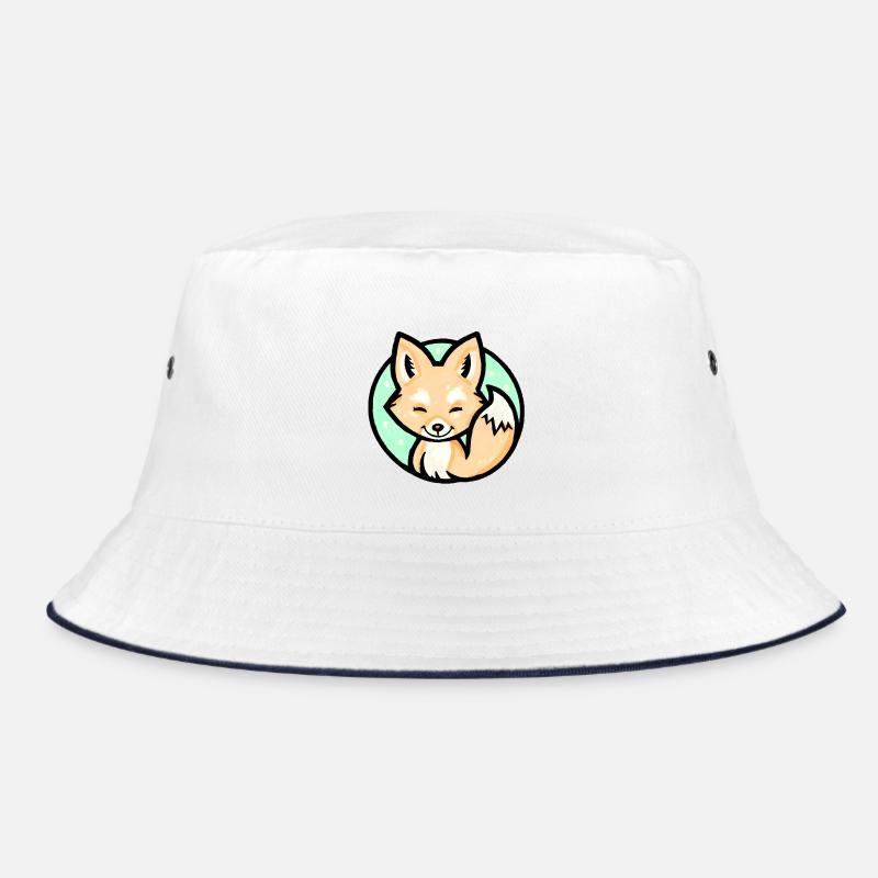 Little Fox (Colorful) Bucket Hat