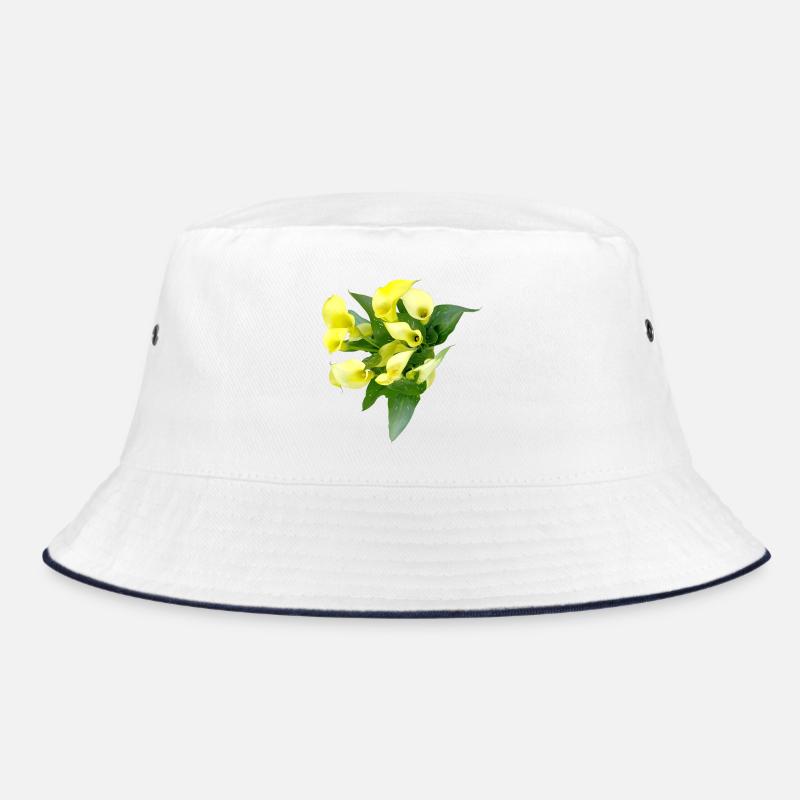 Fleurs de calla jaunes délicates Bob