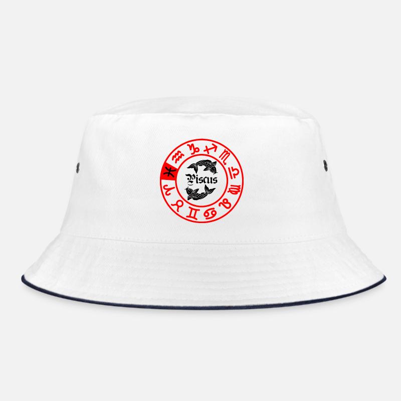 Zwölf Sternzeichen Piscus Piscus Bucket Hat