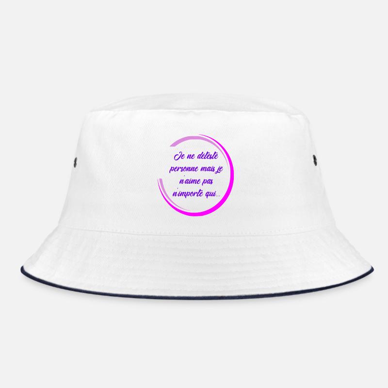Ich hasse niemanden Bucket Hat