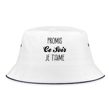 Promis Ce Soir Je t Aime Promesse - Bob - blanc/marine - Devant
