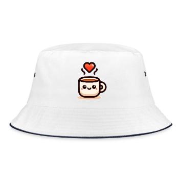 Cheery Cuppa : une gorgée d’amour - Bob - blanc/marine - Devant