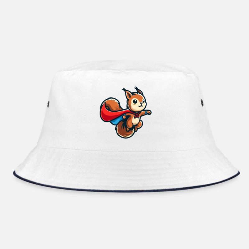 Squirrel: The Nutty Defender Bucket Hat