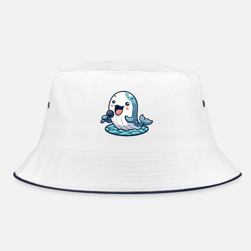 Melody Whale: Der aquatische Crooner Bucket Hat