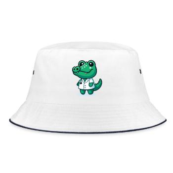 Doc Gator : Le guérisseur des marais - Bob - blanc/marine - Devant
